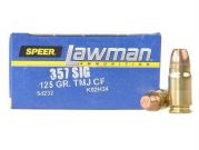 LAWMAN #54232 .357 SIG 125 GR TMJ CLEAN-FIRE - 50 RNDS